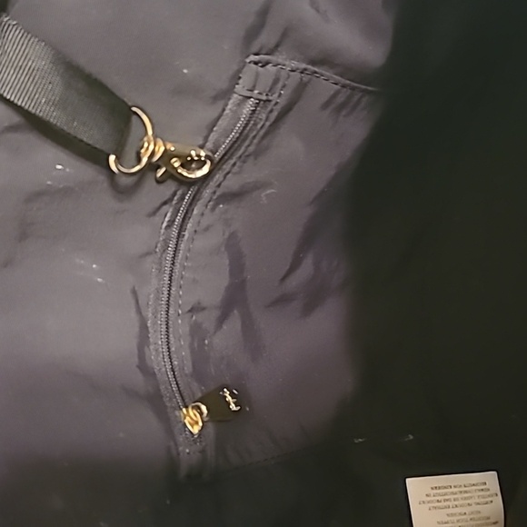 PETUNIA PICKLE BOTTOM 'Sashay Satchel' Black Embossed Backpack Diaper Bag - Picture 5 of 8